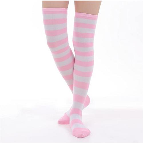 アニメ コスプレ 縞パン　ボーダー 3点セット （パンツ、ブラ、ニーハイソックス） |  | 08