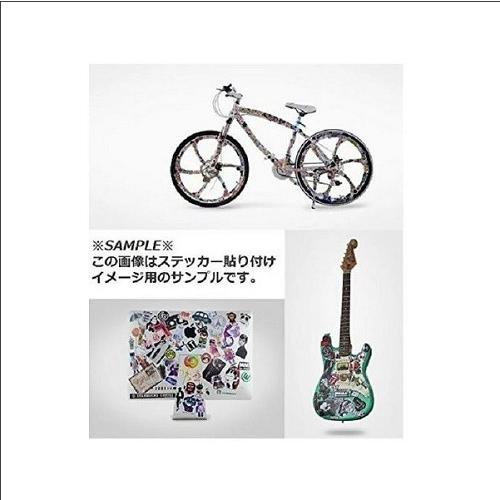 【D-ST005】【ギター・楽器・タブレット等のカスタマイズに!】 ロック・ポップス・メタル 系 洋楽 音楽 バンド ステッカー 艶あり・防水加工 自転車 |  | 02