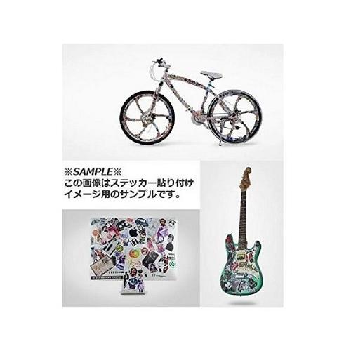 【D-ST006】【ギター・楽器・タブレット等のカスタマイズに!】 ロック・ポップス・メタル 系 洋楽 音楽 バンド ステッカー 艶あり・防水加工 自転車にも！ |  | 02