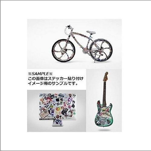【D-ST011】【ギター・PC・タブレット等のカスタマイズに!】ロック・ポップス・メタル 系 洋楽 音楽 バンド ステッカー 艶あり・防水加工・3枚セット |  | 03