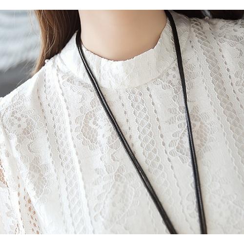 レースブラウス　マタニティ　ゆったり　体型カバー　大きめ　レディース　ブラウス　チュニック |  | 05