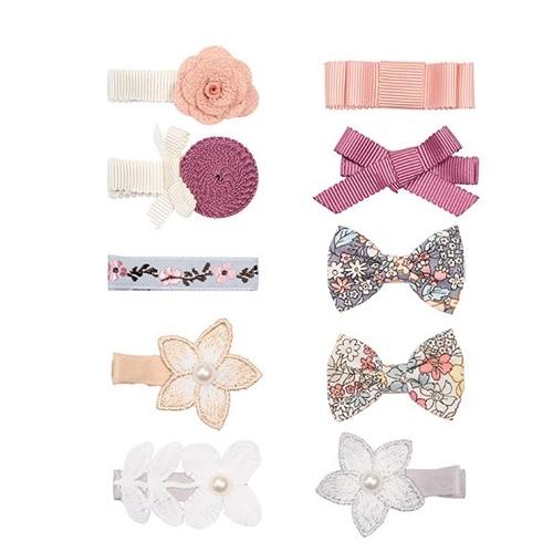 ヘアピン ヘアアクセサリー 前髪クリップ 10点 へあアクセサリー かみどめ かわいい おしゃれ お誕生日 プレゼント ヘアクリップ | 