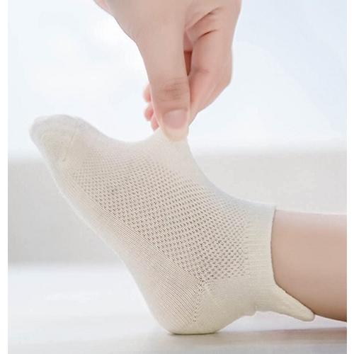 ガールズ　靴下　花柄　子供　ソックス　5足セット　メッシュ　くるぶし　女の子　3〜5歳　15〜18ｃｍ |  | 05