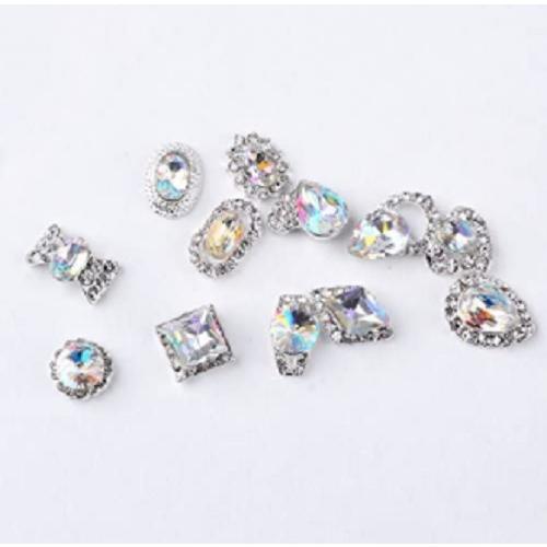 art-002 ラインストーン ネイルストーン ネイルパーツ 大きい 3Dパーツネイルデコ ジェルパーツ 12個セット ケース入り |  | 01