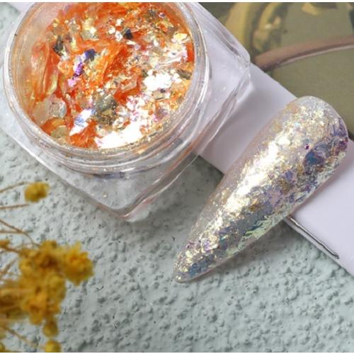 art-003 和風　ネイルアート　偏光　オパールパウダー　ラメ　オーロラ箔　5色セット |  | 04