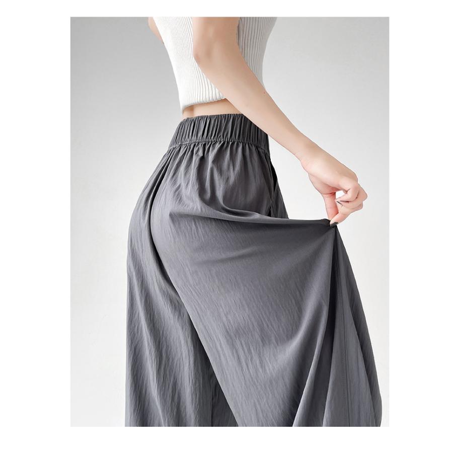 ワイドパンツ レディース パンツ ウエストゴム チノパン ズボン ロング ボトムス ゆったり イージーパンツ ガウチョ カジュアル 春夏 体型カバー | ブランド登録なし | 16