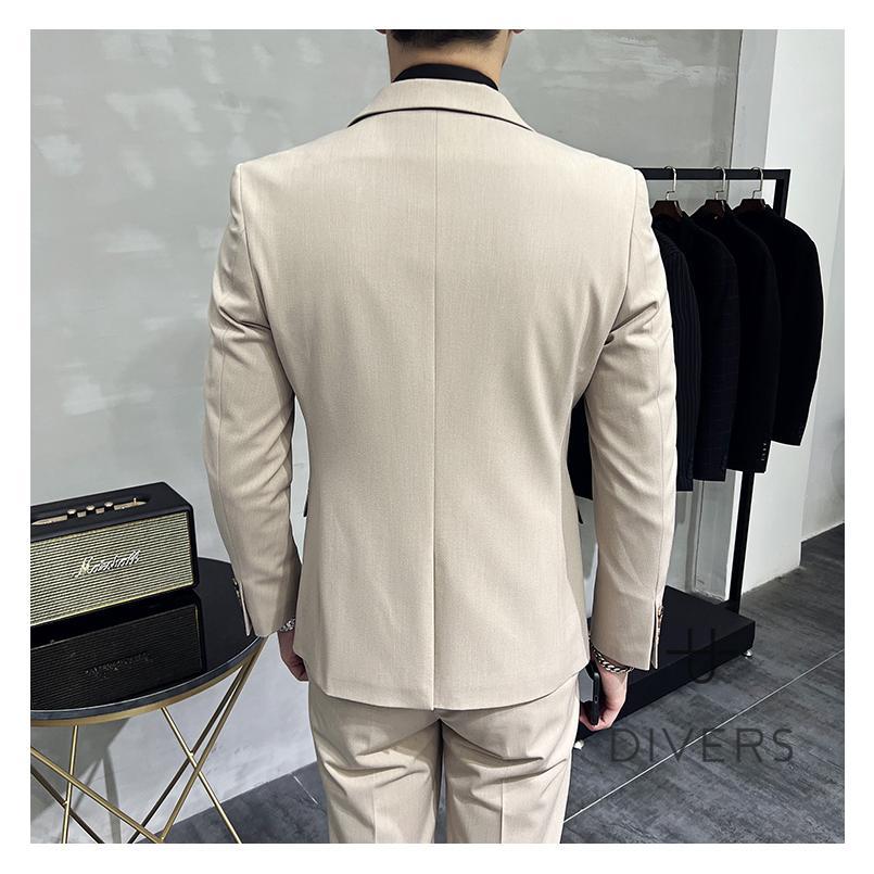 メンズスーツ カジュアル フォーマル ビジネススーツ オールシーズン