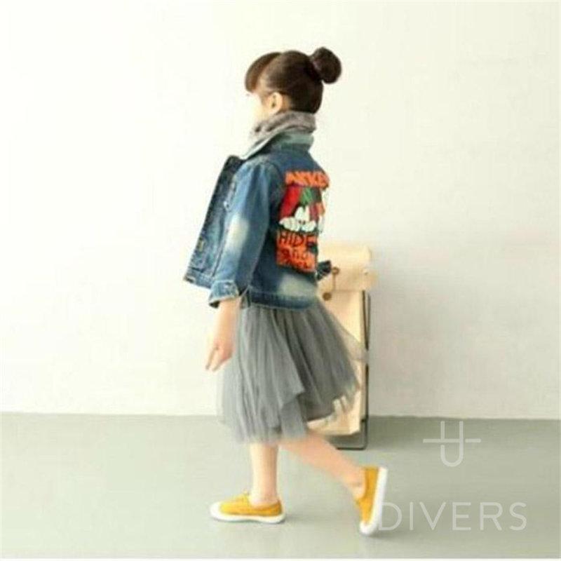 ショート丈スカート キッズ 女の子 スカート チュールスカート