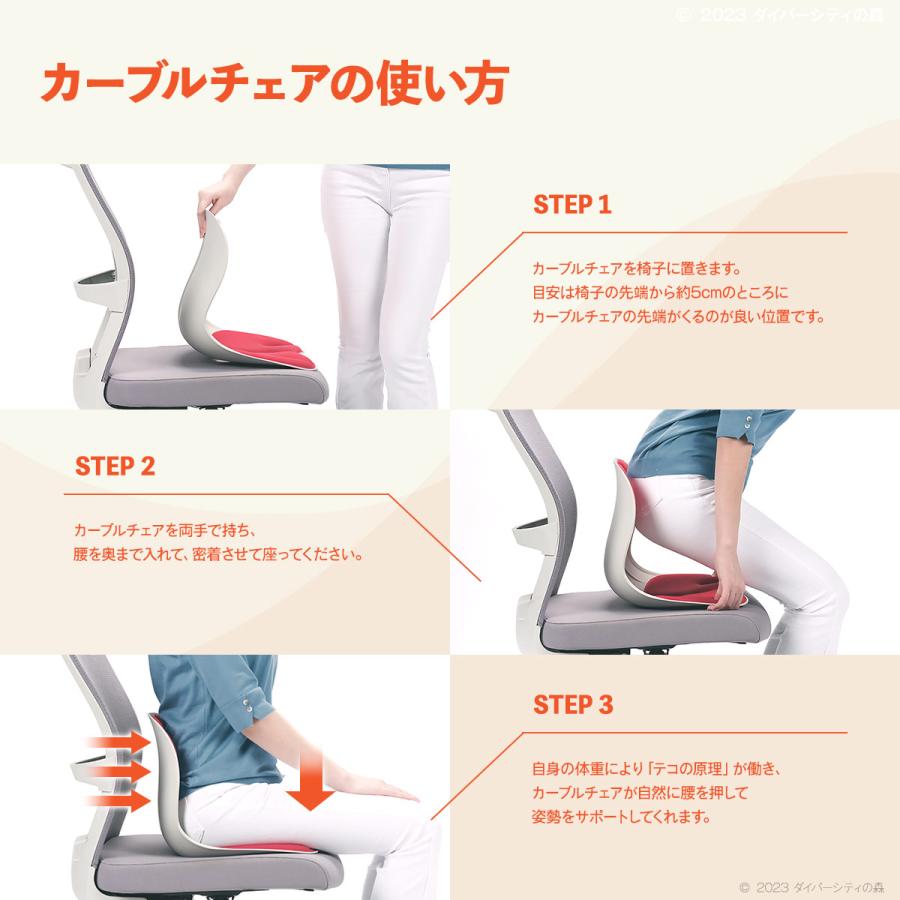 姿勢 骨盤 サポート カーブルチェア ワイド Curble 座椅子 姿勢が良くなる 矯正 椅子 いす 腰痛 猫背 肩こり 予防 改善 軽減 ...