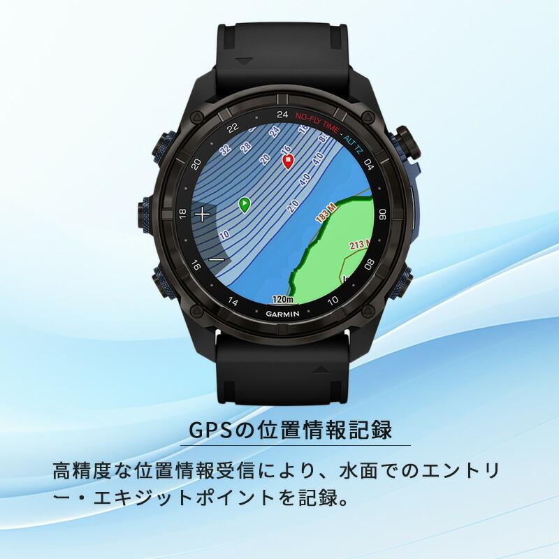期間限定10%OFF！7/14までダイブコンピュータ Descent MK3si 43mm ガーミン 充電式 スマートウォッチ 爆買_6