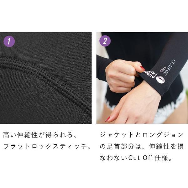 Hele i Waho（ヘレイワホ） ウエットスーツ レディース 2ピース ロング