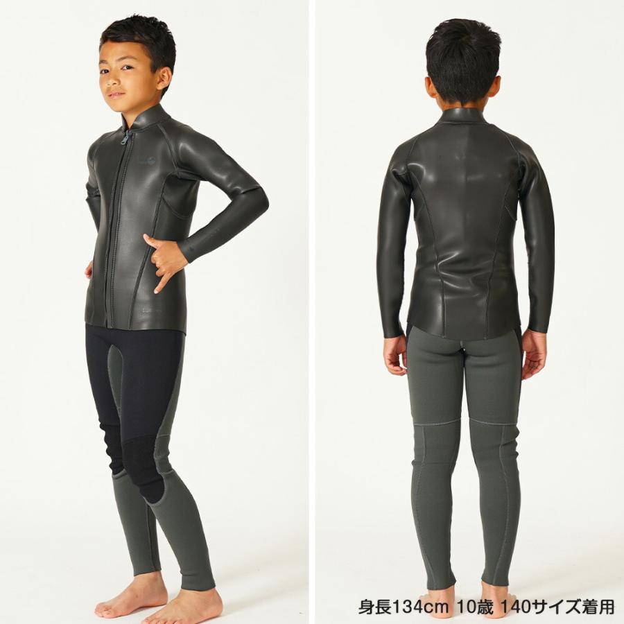 Hele i Waho（ヘレイワホ） ウエットスーツ キッズ 2ピース ロング