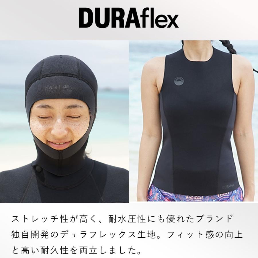 Hele i Waho ウエットスーツ フード&ベスト 2mm 男女兼用 日本人 Hele i Waho ウエットスーツ フード&ベスト 2mm 男女兼用 日本人