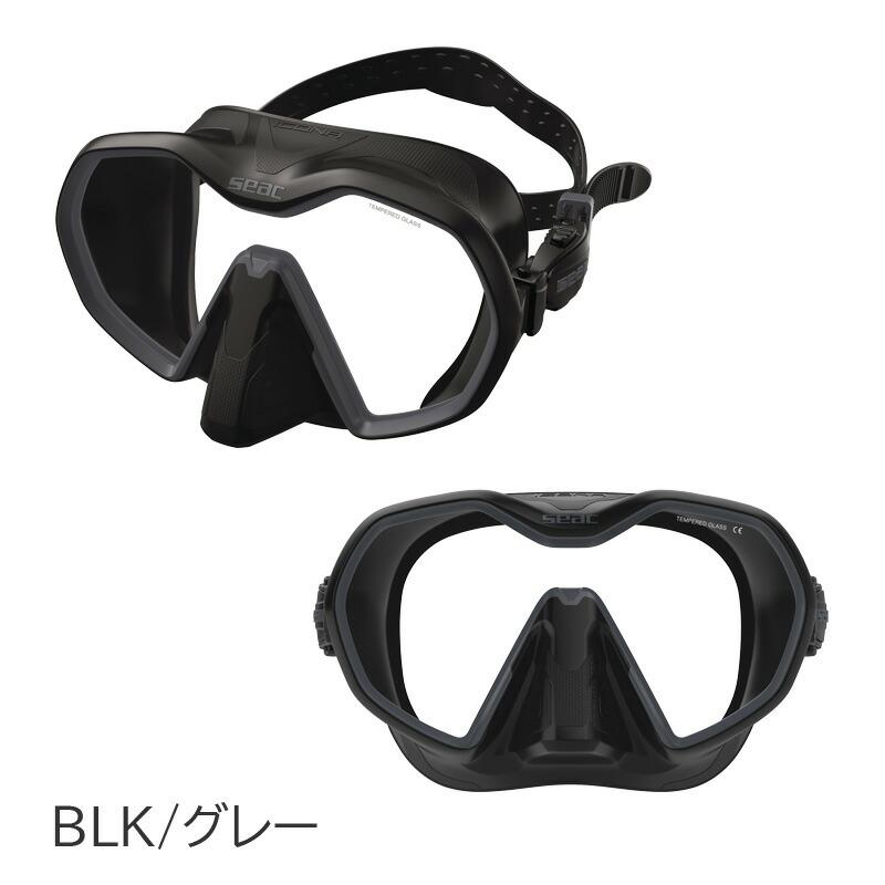 マスク SEAC シアック スキューバダイビング 軽器材 ICONA Mask スクーバダイビング BCDジャケット | ブランド登録なし | 02