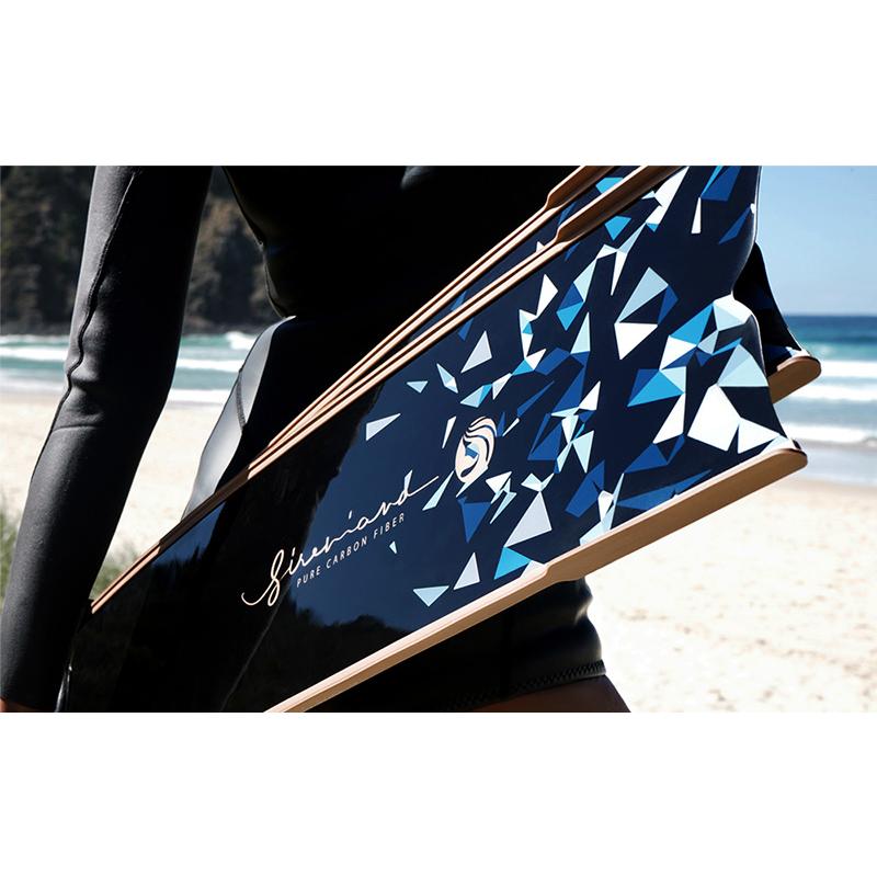 【アウトレット品】 ロングフィン スキンダイビング フリーダイビング SIRENIANA シレニアナ カーボンフィン 【ZYX1383511797】(48575円)