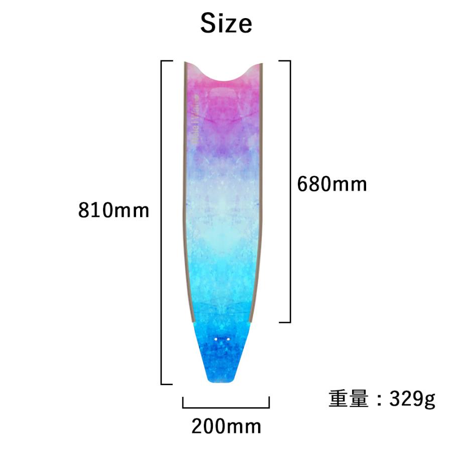 Hele i Waho（ヘレイワホ） フリーダイビング ロングフィン 交換用