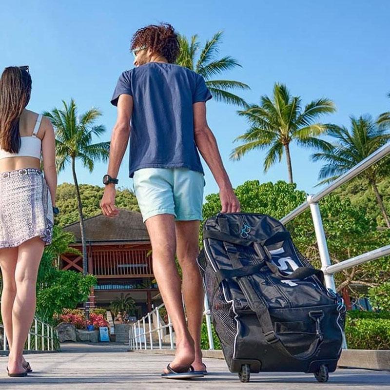 TUSA メッシュローラーバッグ 92L 数量限定 キャリーバッグ ダイビング