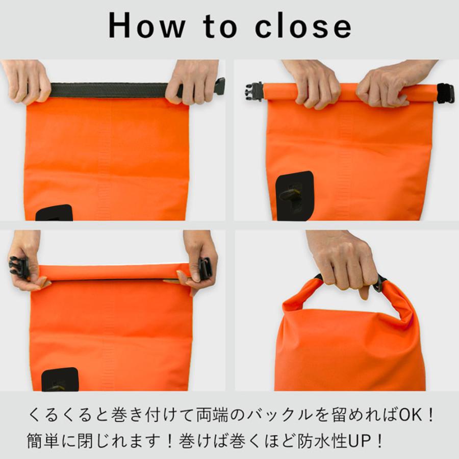 防水バッグ ドライバッグ 10L The Standard ザ・スタンダード