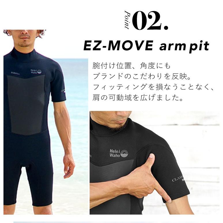 Hele i Waho（ヘレイワホ） ウエットスーツ スプリング メンズ 2mm
