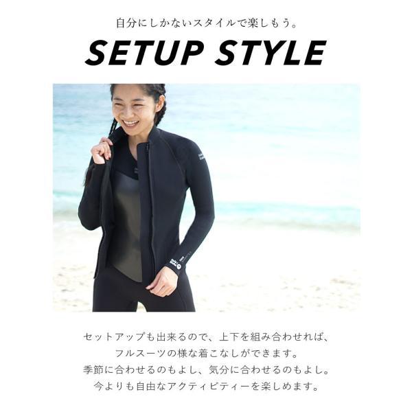 Hele i Waho（ヘレイワホ） ウエットスーツ ロングジョン レディース