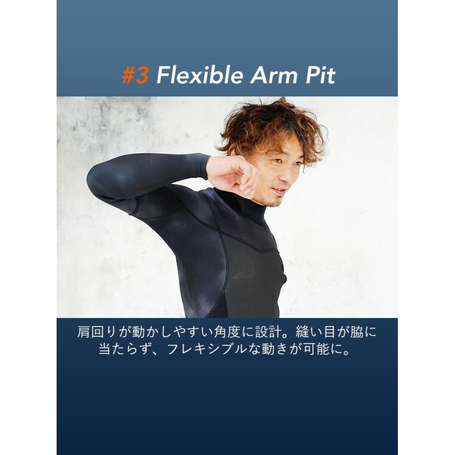 Hele i Waho（ヘレイワホ） ウエットスーツ フルスーツ 3mm メンズ