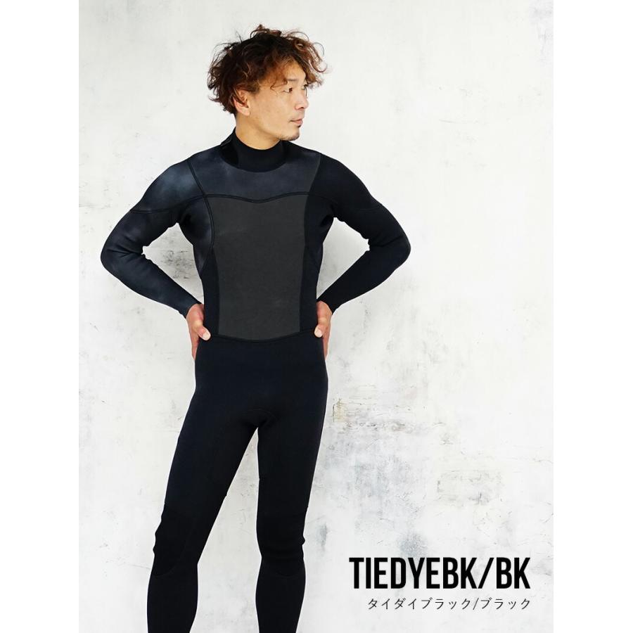 FELLOW ウェットスーツ セミドライ メンズ ロングチェストジップ 5×3mm