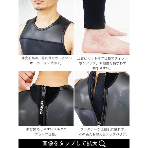 Hele i Waho（ヘレイワホ） ウエットスーツ ロングジョン 2.5mm メンズ
