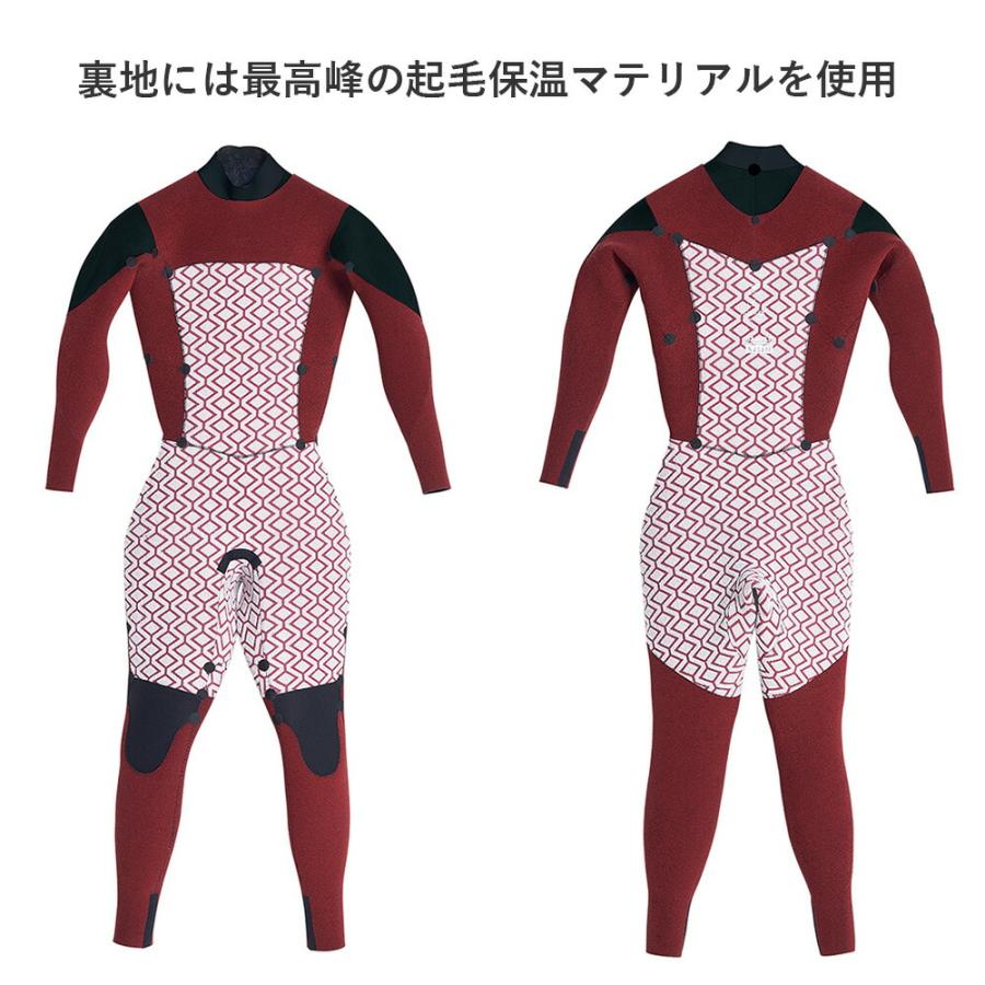 ROXY セミドライ オール3mm 起毛