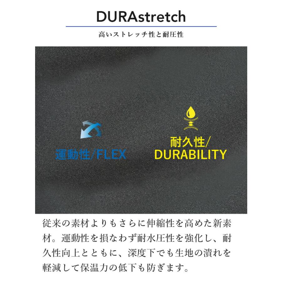 セミドライ ウエットスーツ 5×4mm メンズ ジャージ 裏起毛 日本人向けサイズ オールシーズン対応 サーフィン ダイビング用 | Hele i Waho | 11