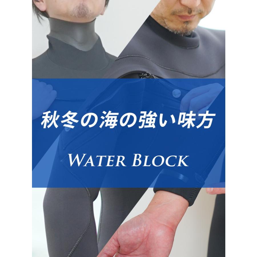 Hele i Waho セミドライ ウエットスーツ 5×4mm メンズ ジャージ