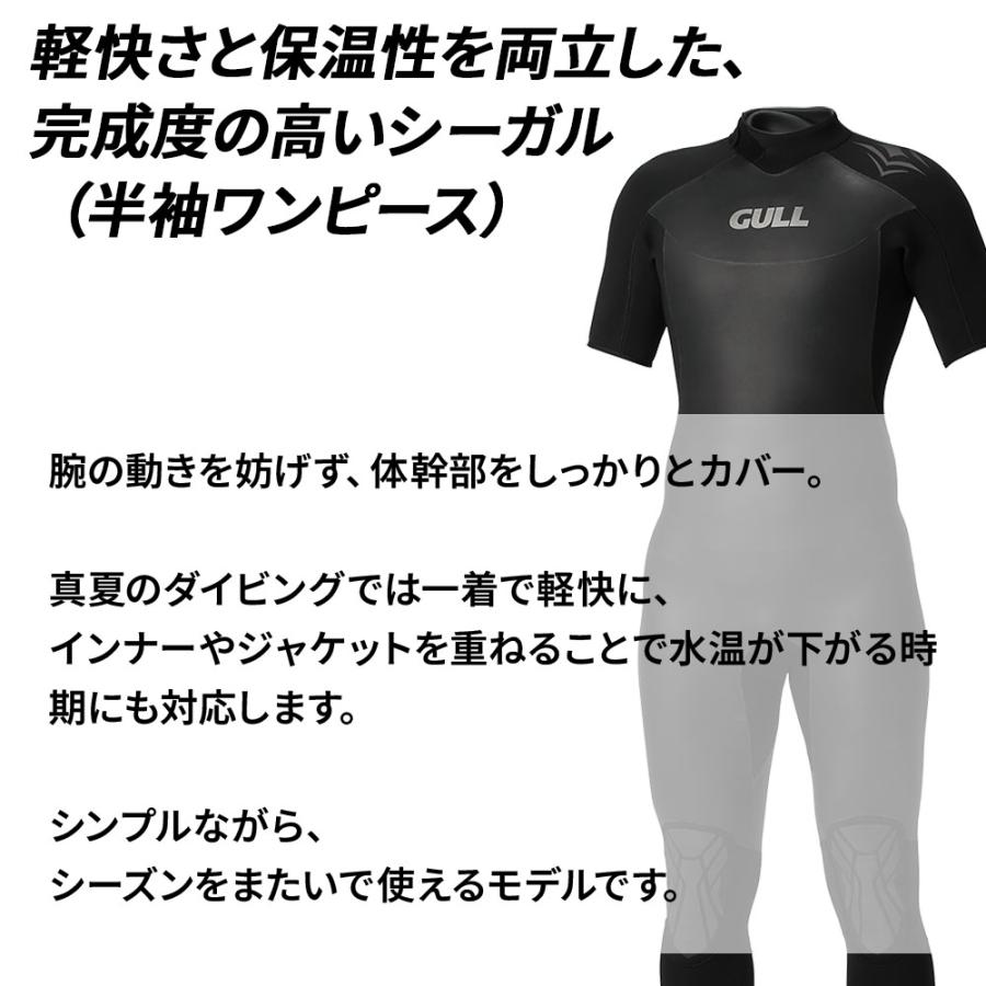 GULL（ガル） ダイビング 3mm SKIN シーガル ウィメンズ ウェット