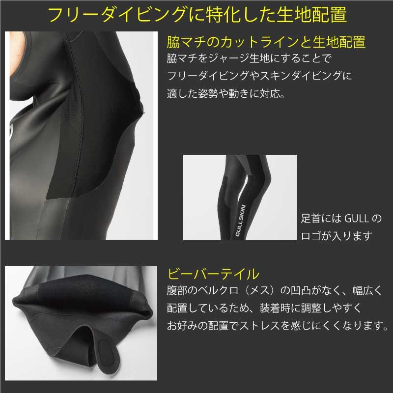 GULL（ガル） ウェットスーツ メンズ アプネアフードジャケット