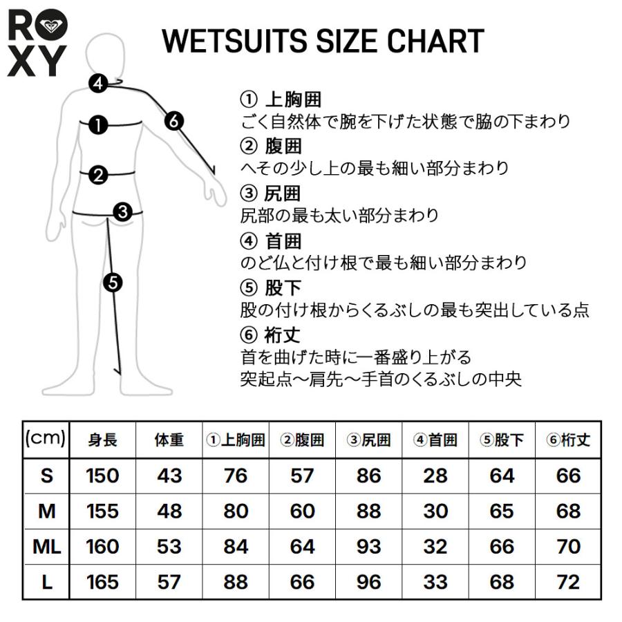 ロキシー ウェットスーツ レディース ジャケット 2mm フロントジップ