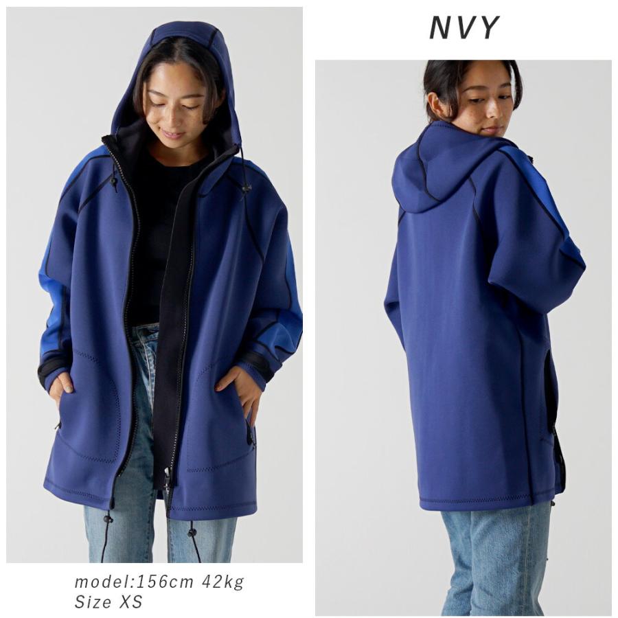 ボートコート 男女兼用 1.5mm ジャージ 防寒 防風 保温 フード付き 大