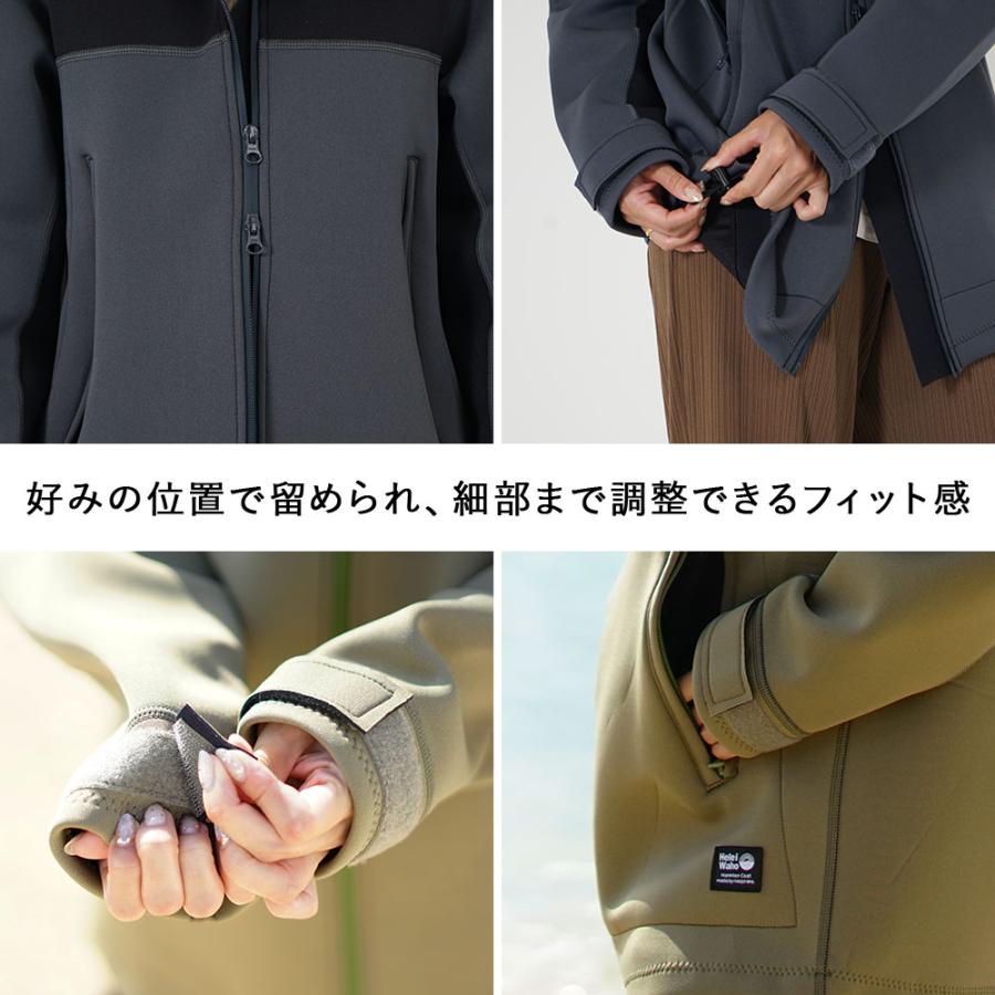 Hele i Waho（ヘレイワホ） マリンコート ボートコート 1.5mm 防寒