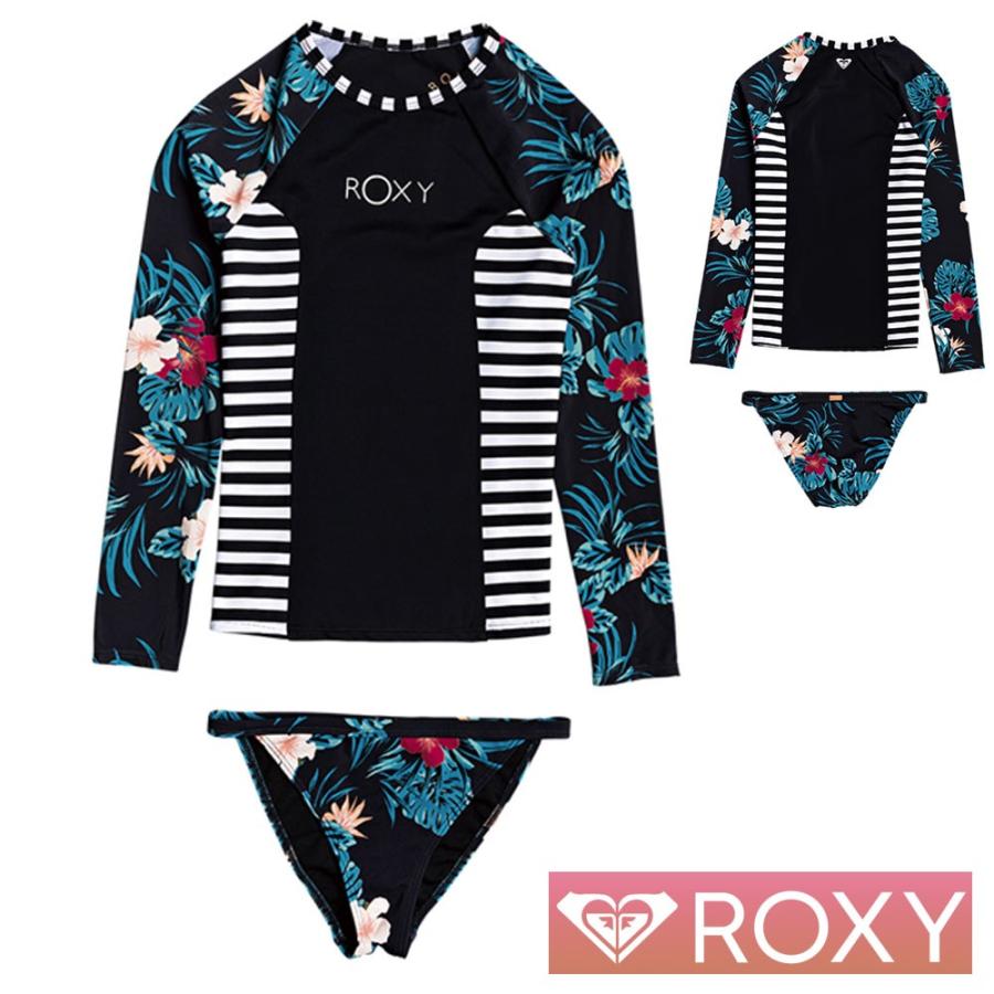 Roxy ロキシー 子供 水着 女の子 ラッシュガード セパレート 子供水着 2点セット キッズ ジュニア Roxy Sunkissed Ls Set Grgwr Diving Hid 通販 Yahoo ショッピング