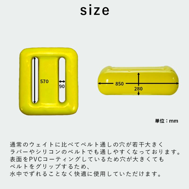 ダイビング ウェイト カラーウェイト 1kg 鉛 スキューバダイビング スピアフィッシング フリーダイビング 素潜り The standard | ブランド登録なし | 01