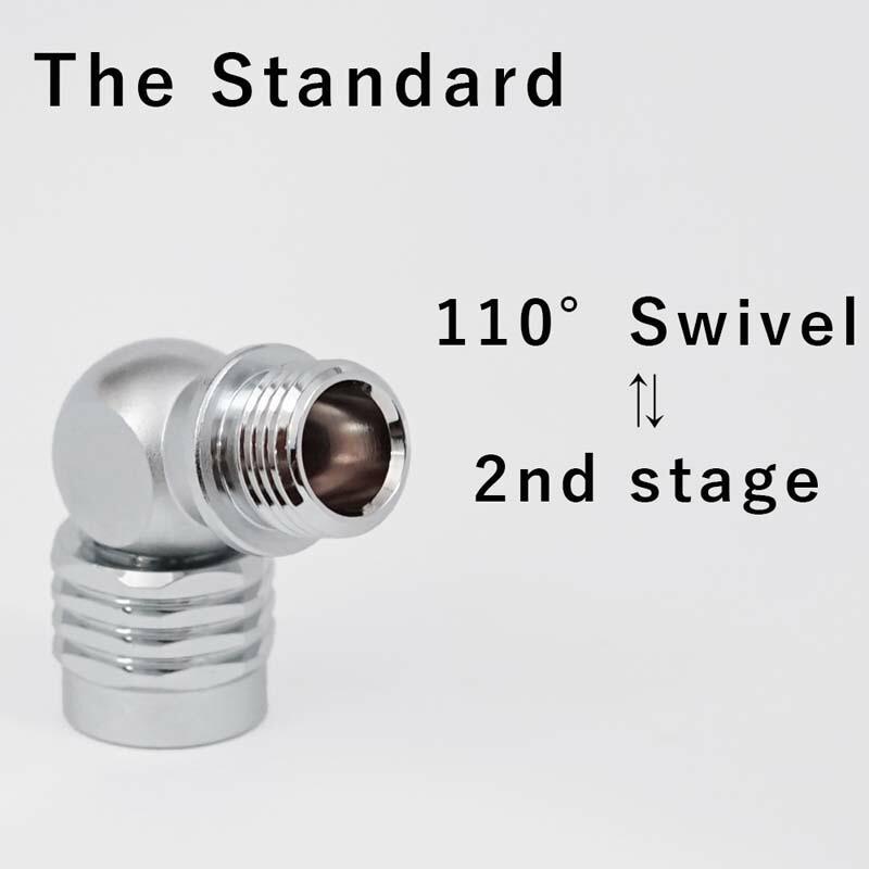 スイベルアダプター　レギュレーター用 100°The Standard ザ・スタンダード ダイビング  レギュレーター  パーツ アクセサリー｜diving-hid