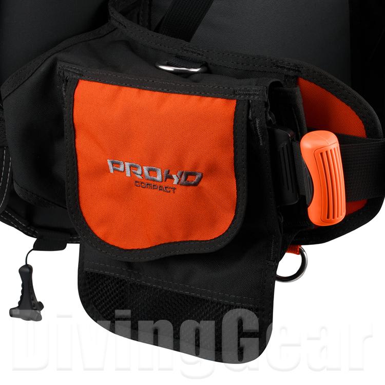 AQUA LUNG(アクアラング)　プロ HD コンパクト Pro HD Compact BCジャケット バックフロート BCD ウエイトシステム搭載 重器材 旅行に最適 リゾート ダイビング｜divinggear｜03