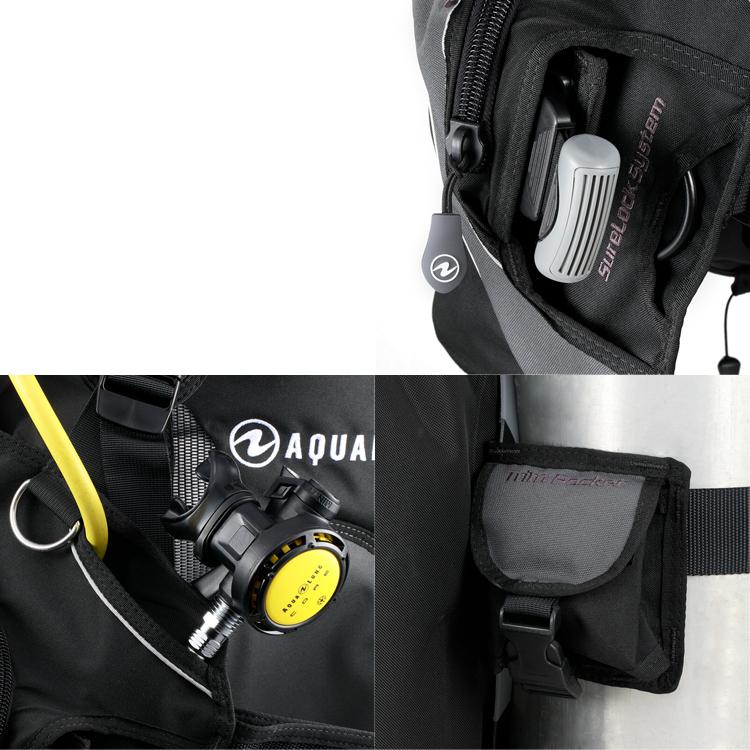 AQUA LUNG(アクアラング)　プロ HD マン Pro HD Man BCジャケット 男性向けBCD ウエイトシステム搭載 重器材｜divinggear｜04