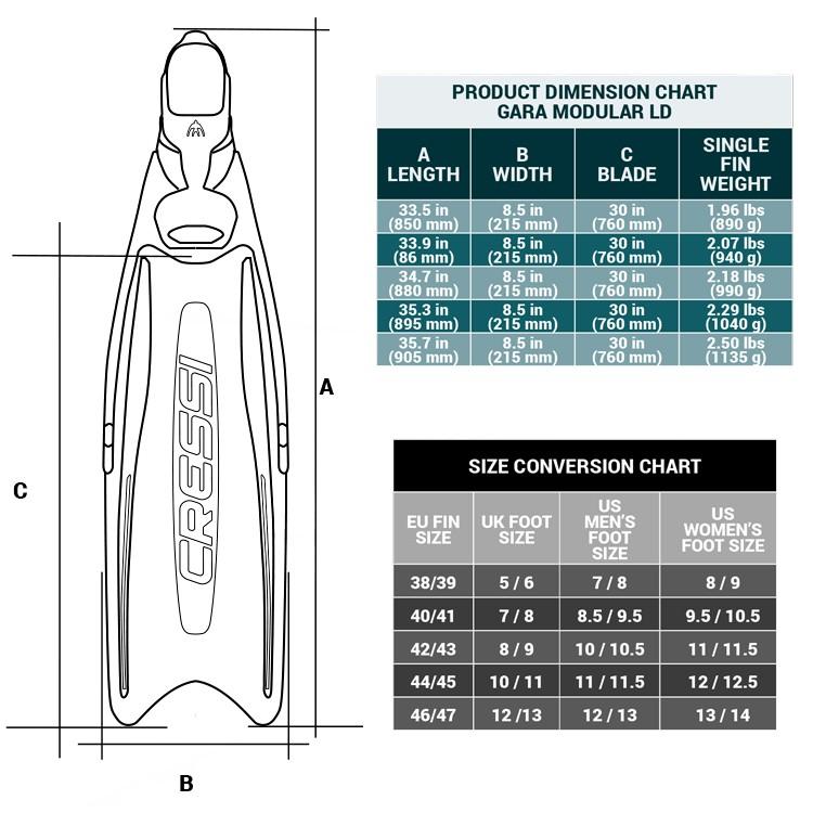 CRESSI(クレッシー) GARA MODULAR LD ガラ モジュラーLD [ダイビング用  