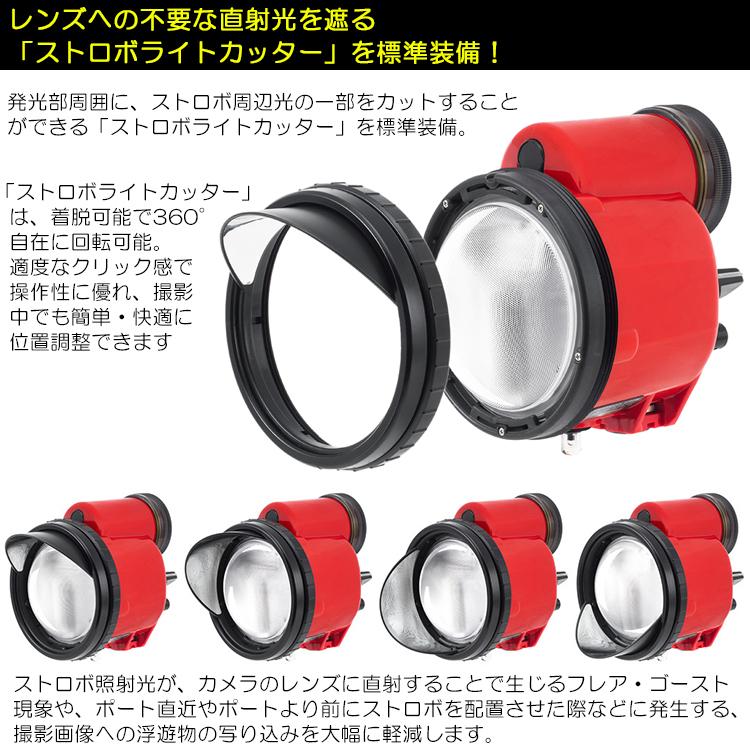 INON(イノン)　D-200 Type2 水中ストロボ テレビ、オーディオ、カメラ カメラアクセサリー