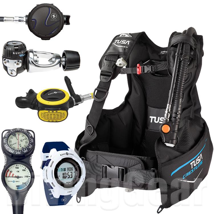 TUSA BC0602B / アクアラング タイタン 重器材セット レギュレーター  