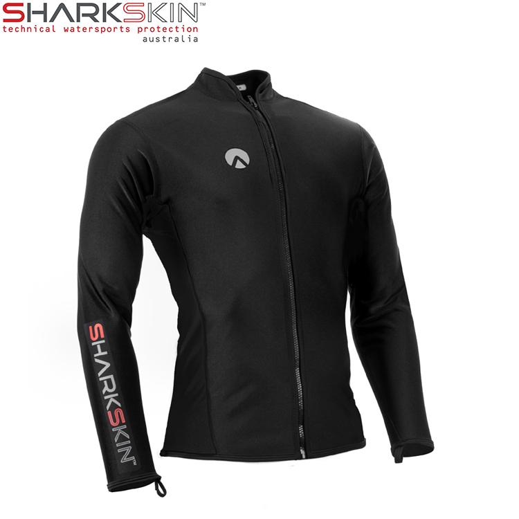 SHARKSKINシャークスキン チルプルーフMサイズ セットアップ ダイビング SHARKSKIN (シャークスキン) チルプルーフ ロングスリーブ フルジップ