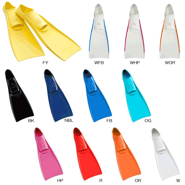TUSA(ツサ)　FF16Z カイル ダイビングフィン DB0205 カイルブーツ 2点セット ラバーフィン ゴム スノーケリング KAIL Diving Snorkeling Fin 軽器材セット_13