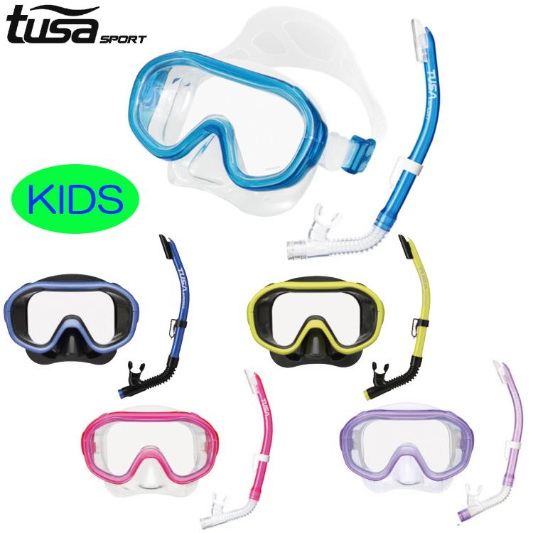 TUSA Sport (ツサスポーツ) UC0210 子供向けスノーケリング2点セット
