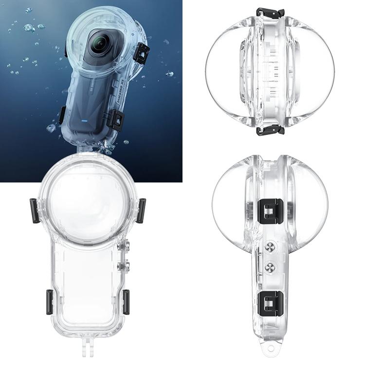 Insta360 X5 見えない潜水ケース 360度アクションカメラ 防水