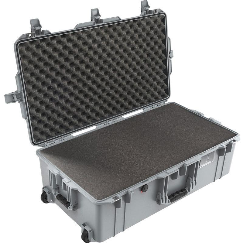 【アウトレット品/外箱難あり】PELICAN ペリカン 1615 エアケース フォーム付き シルバー [016150-0001-180] 71L プレスアンドプルラッチ 本体新品_2