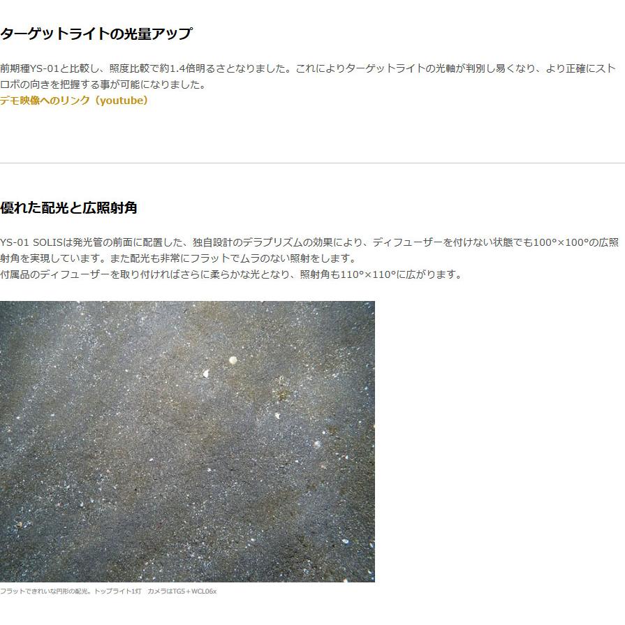 SEA&SEA (シーアンドシー) YS-01 SOLIS 水中ストロボ [03124 SEA&SEA (シーアンドシー) YS-01 SOLIS 水中ストロボ [03124