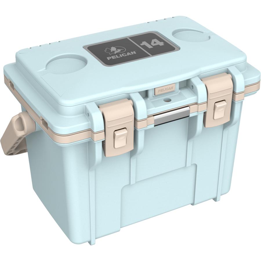 PELICAN ペリカン 14QT パーソナルクーラー ジャングルミスト/タン [14Q-15-JUNMTAN] 14QT 13.25 L Personal Cooler 保冷 ランチボックス 高耐久_1
